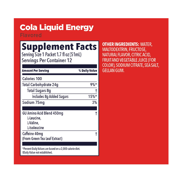 GU Energy Liquid Energy Cola
