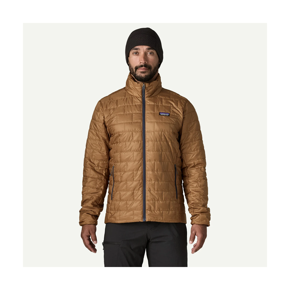 Patagonia Men's Nano Puff Jacket Deer Brown