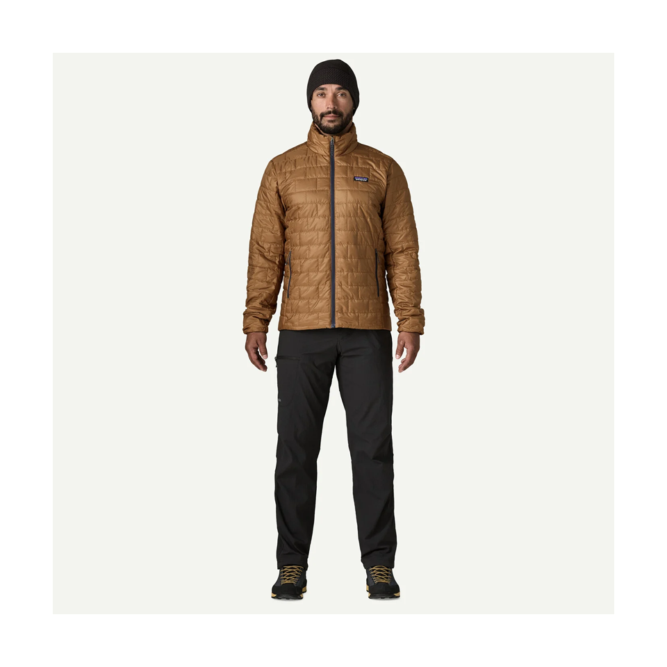 Patagonia Men's Nano Puff Jacket Deer Brown