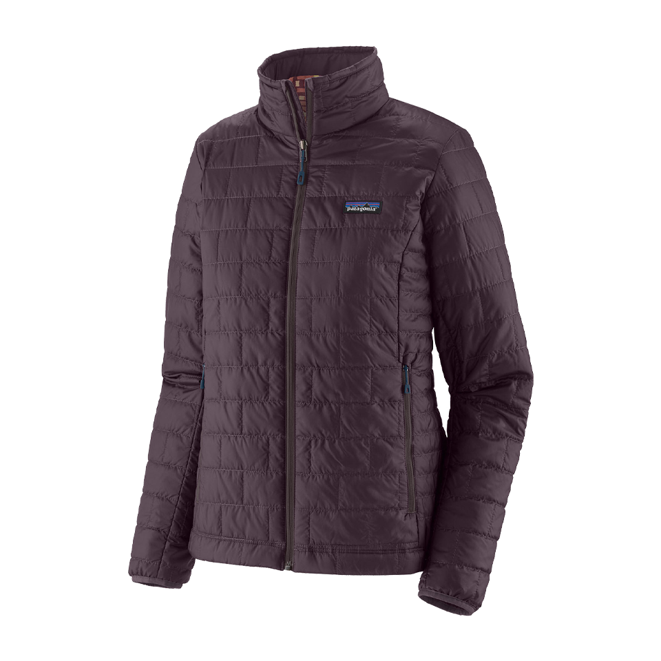 Patagonia Women's Nano Puff Jacket Obsidian Plum - Play Stores Inc