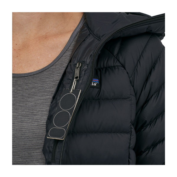 Patagonia Women's Down Sweater Hoody Black
