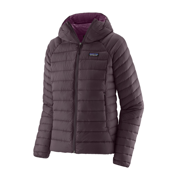 Patagonia Women's Down Sweater Hoody Obsidian Plum