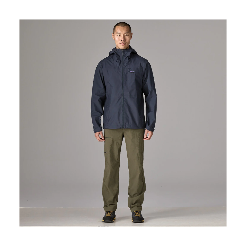Patagonia Men's Boulder Fork Rain Jacket Smolder Blue Main image