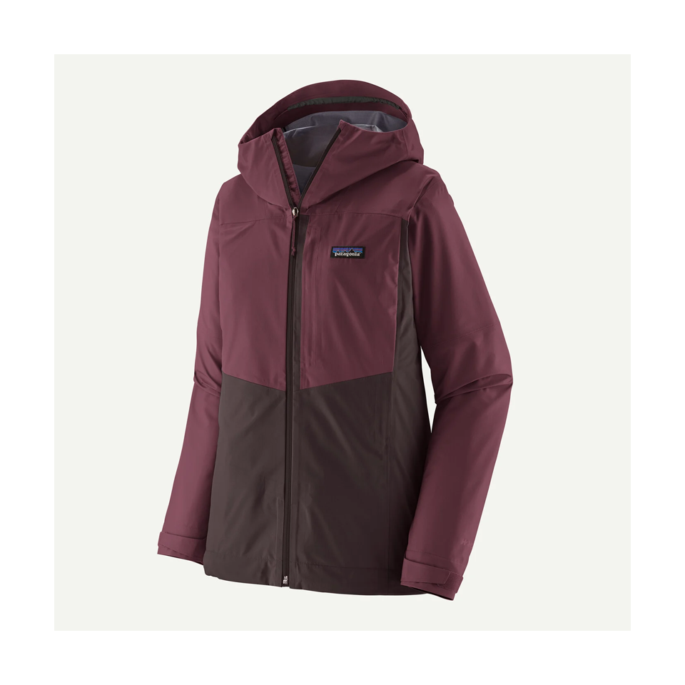 Patagonia Women's Boulder Fork Rain Jacket Den Brown