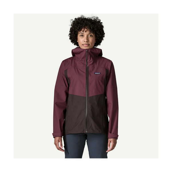 Patagonia Women's Boulder Fork Rain Jacket Den Brown