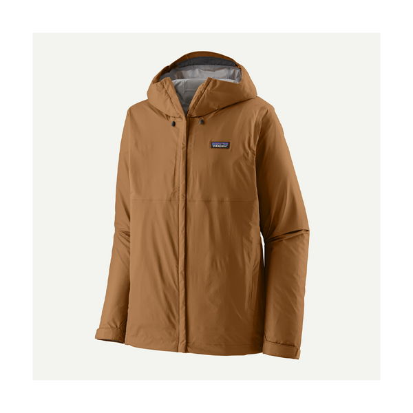 Patagonia Men's Torrentshell 3L Rain Jacket Deer Brown
