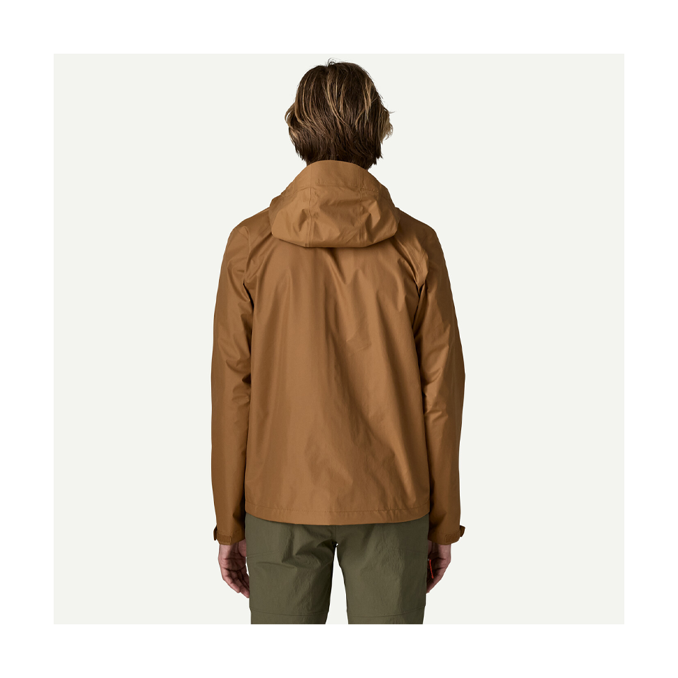 Patagonia Men's Torrentshell 3L Rain Jacket Deer Brown