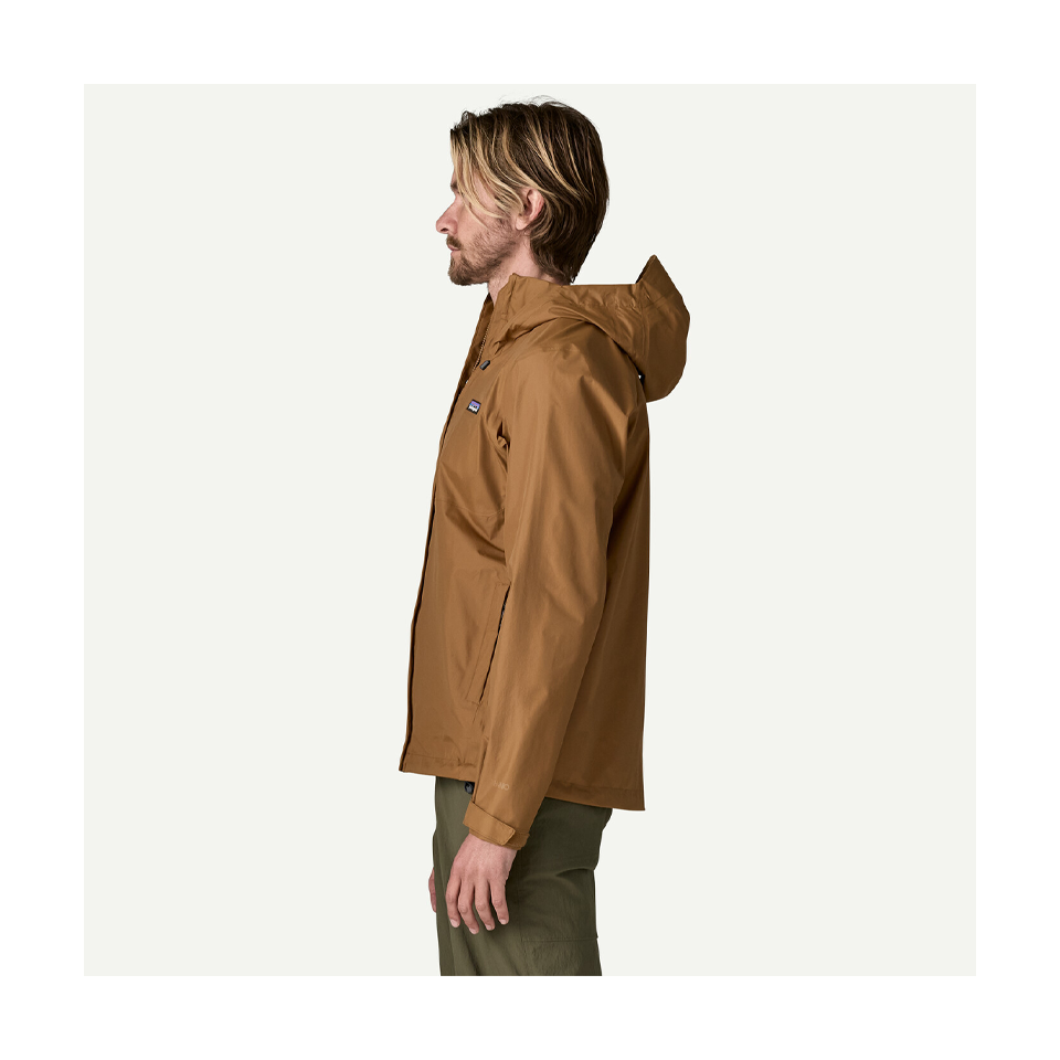 Patagonia Men's Torrentshell 3L Rain Jacket Deer Brown