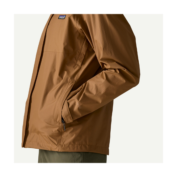 Patagonia Men's Torrentshell 3L Rain Jacket Deer Brown