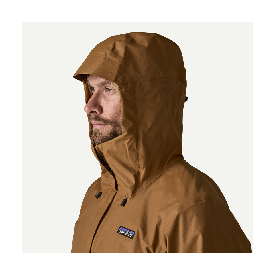 Patagonia Men's Torrentshell 3L Rain Jacket Deer Brown