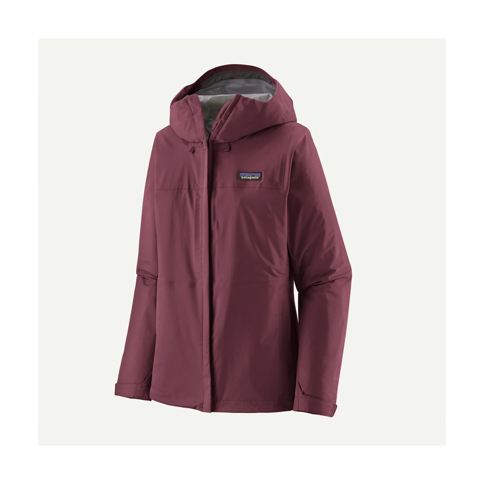 Patagonia Women's Torrentshell 3L Rain Jacket Berry Fig