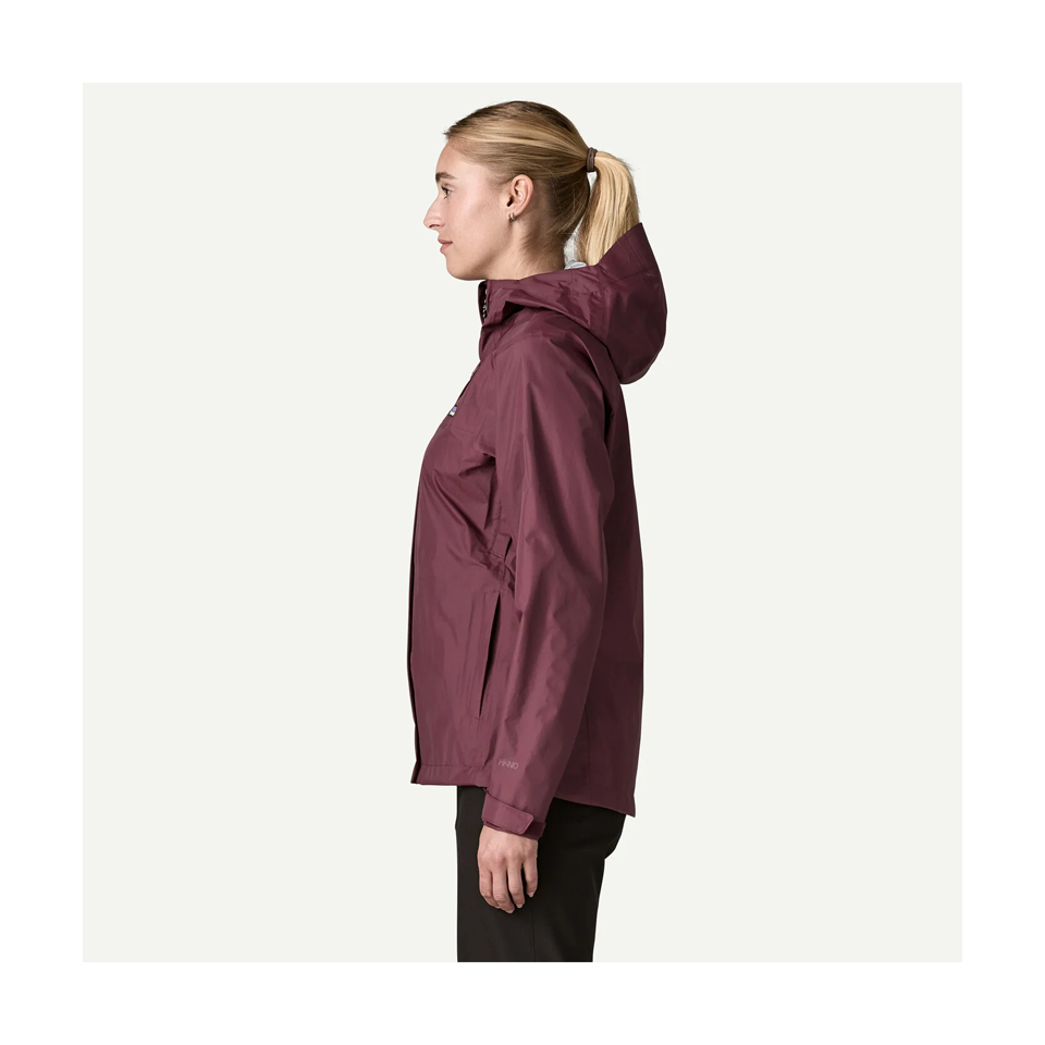 Patagonia Women's Torrentshell 3L Rain Jacket Berry Fig