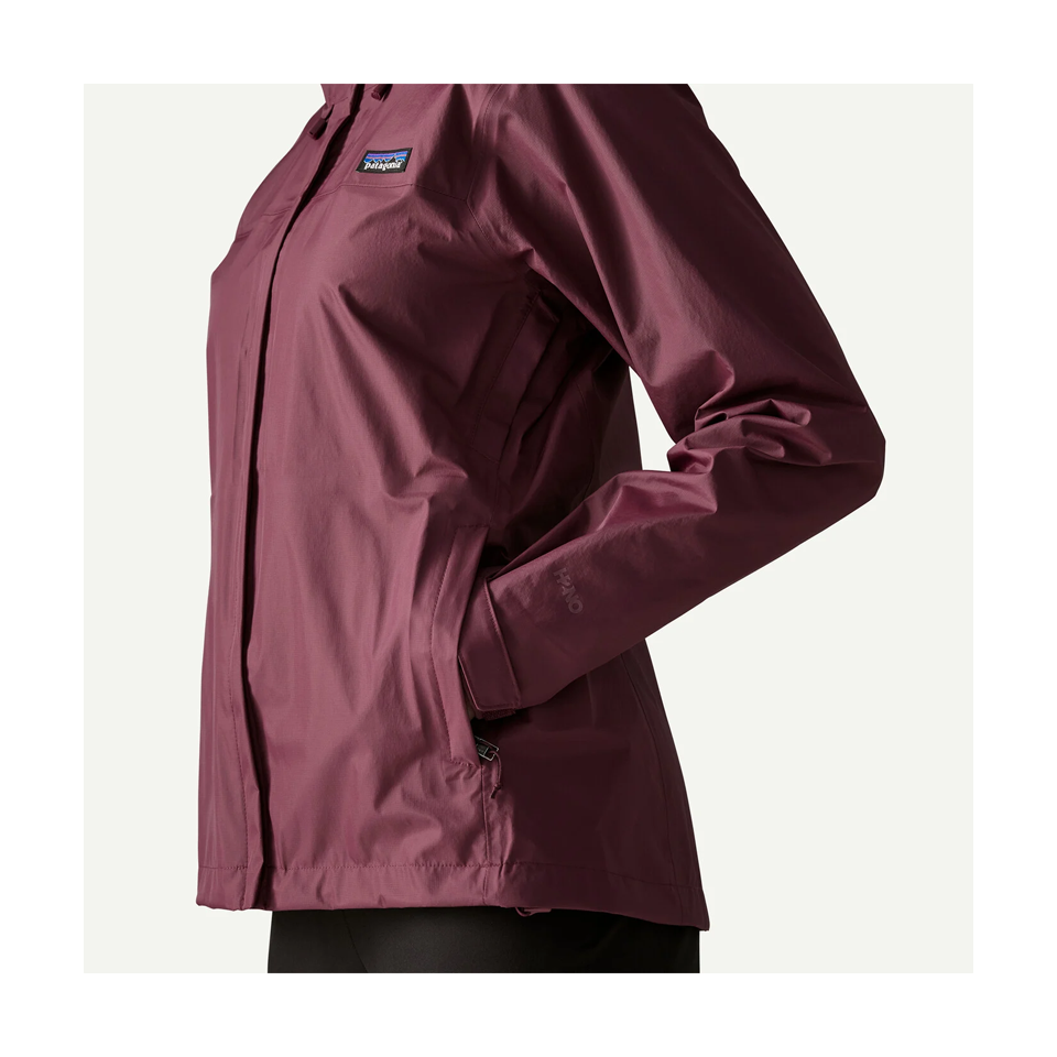 Patagonia Women's Torrentshell 3L Rain Jacket Berry Fig