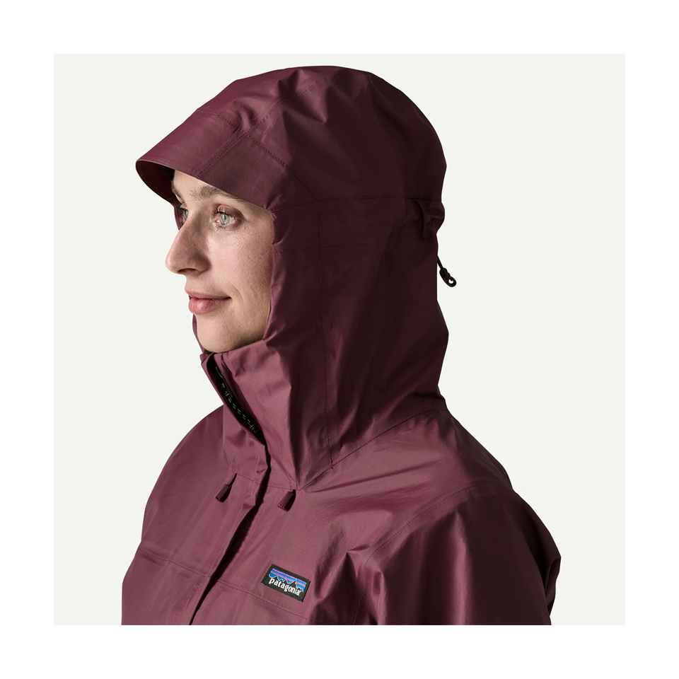 Patagonia Women's Torrentshell 3L Rain Jacket Berry Fig