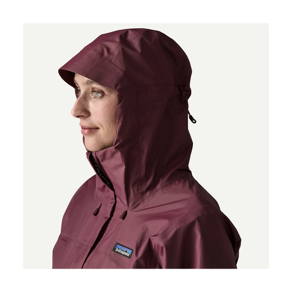 Patagonia Women's Torrentshell 3L Rain Jacket Berry Fig
