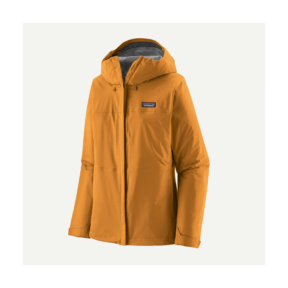Patagonia Women's Torrentshell 3L Rain Jacket Cinnamon Brown