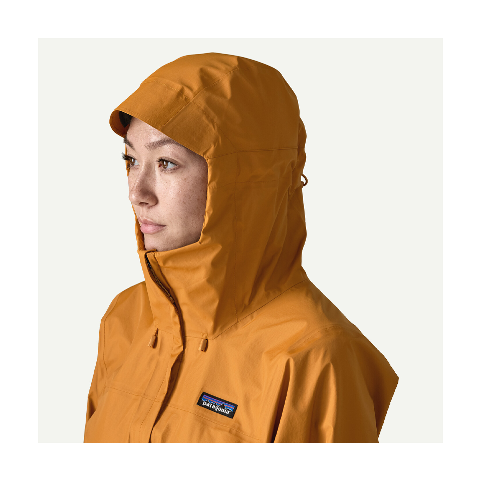Patagonia Women's Torrentshell 3L Rain Jacket Cinnamon Brown