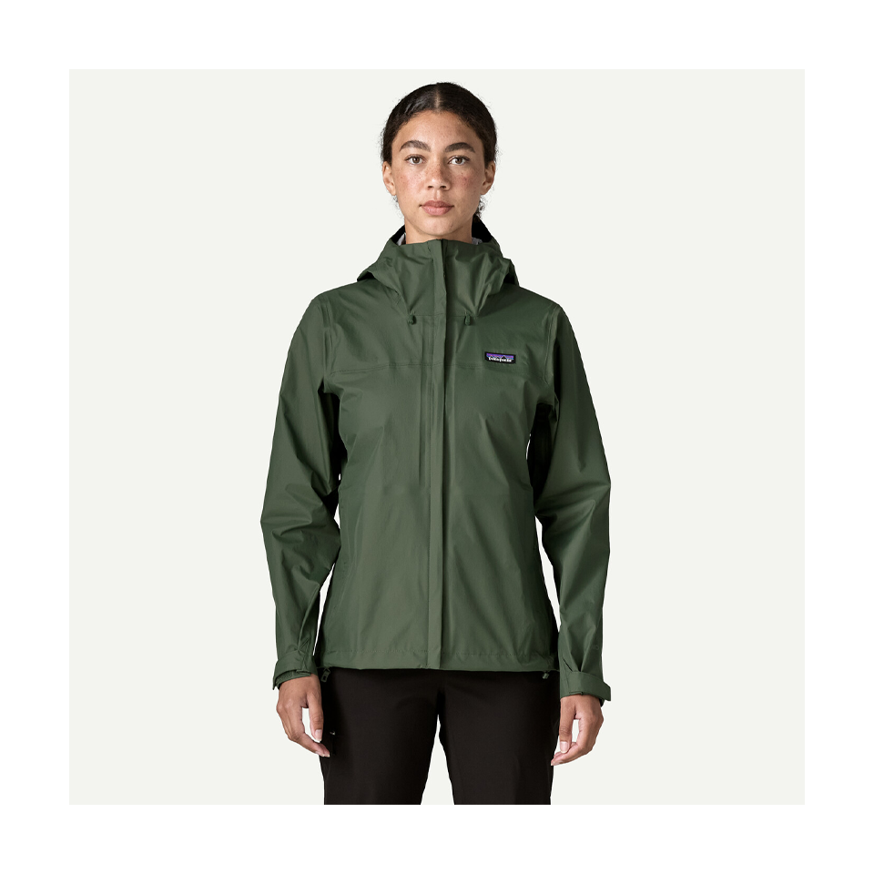 Patagonia Women's Torrentshell 3L Rain Jacket Canopy Green Main image