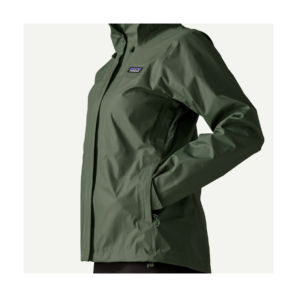 Patagonia Women's Torrentshell 3L Rain Jacket Canopy Green