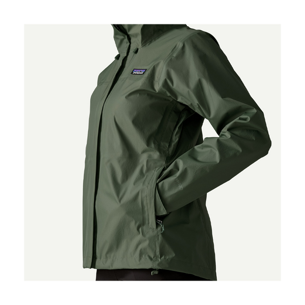 Patagonia Women's Torrentshell 3L Rain Jacket Canopy Green