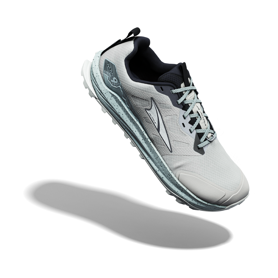 Altra Men's Lone Peak 9 Flint Grey/Dawn Blue/Green