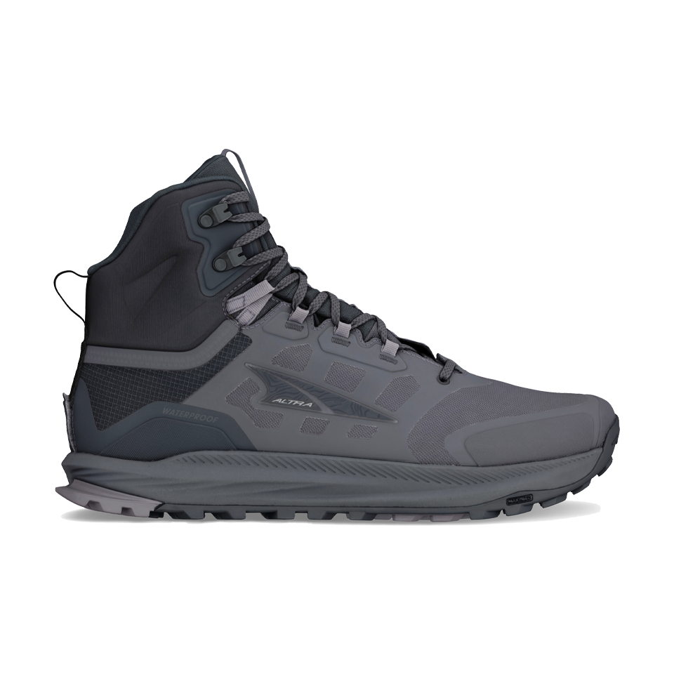 Altra Men's Lone Peak 9 Waterproof Mid Black