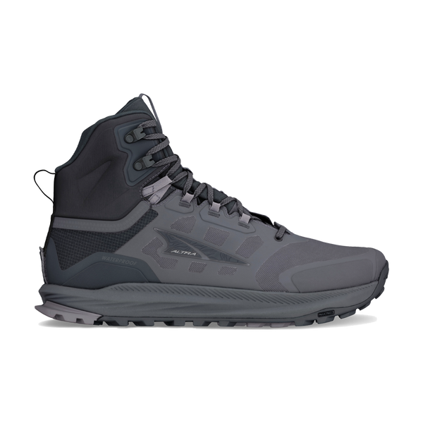 Altra Men's Lone Peak 9 Waterproof Mid Black