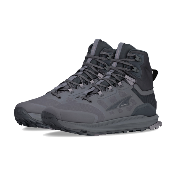 Altra Men's Lone Peak 9 Waterproof Mid Black