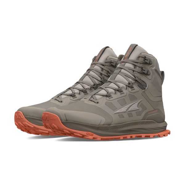 Altra Men's Lone Peak 9 Waterproof Mid Brown/Taupe