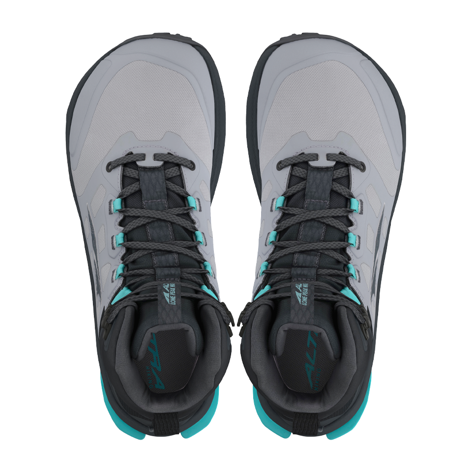 Altra Women's Lone Peak 9 Waterproof Mid Gray/Black