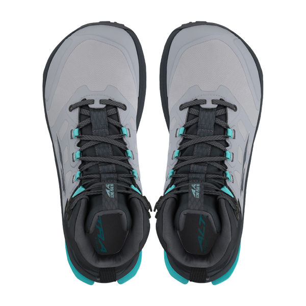 Altra Women's Lone Peak 9 Waterproof Mid Gray/Black