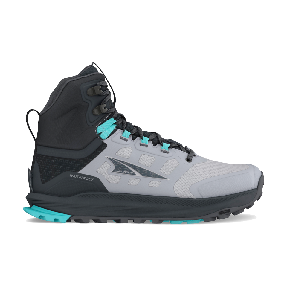 Altra Women's Lone Peak 9 Waterproof Mid Gray/Black