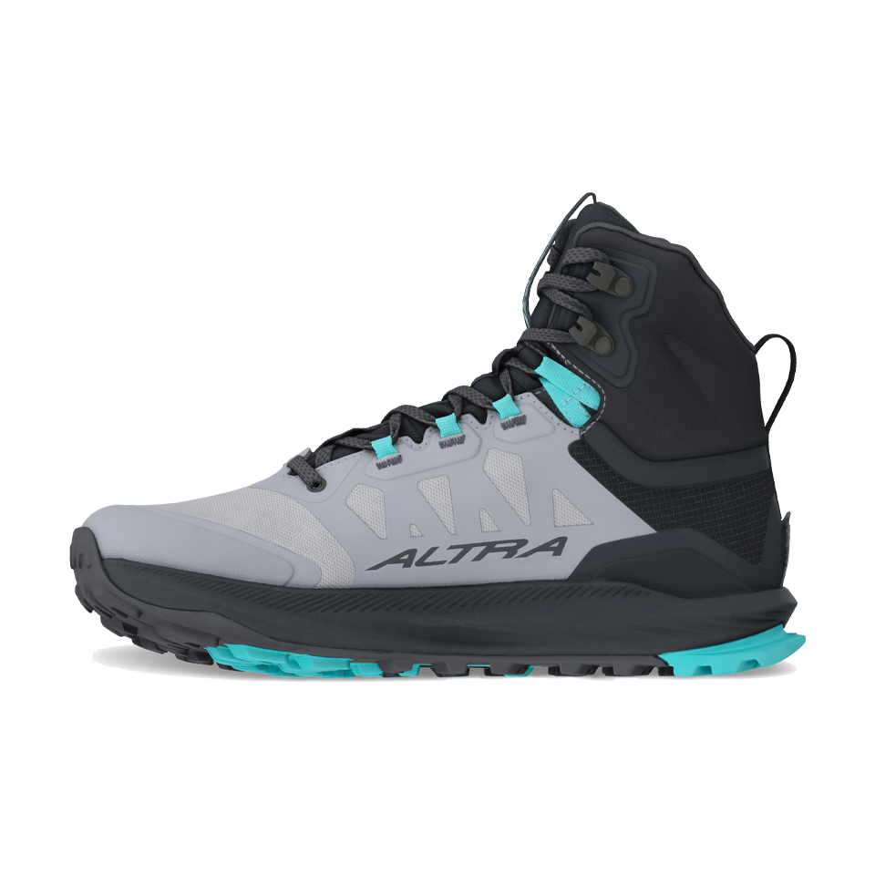 Altra Women's Lone Peak 9 Waterproof Mid Gray/Black