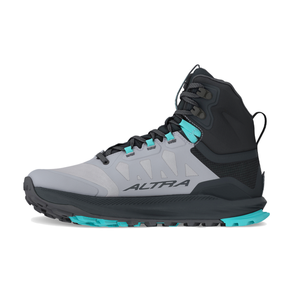 Altra Women's Lone Peak 9 Waterproof Mid Gray/Black