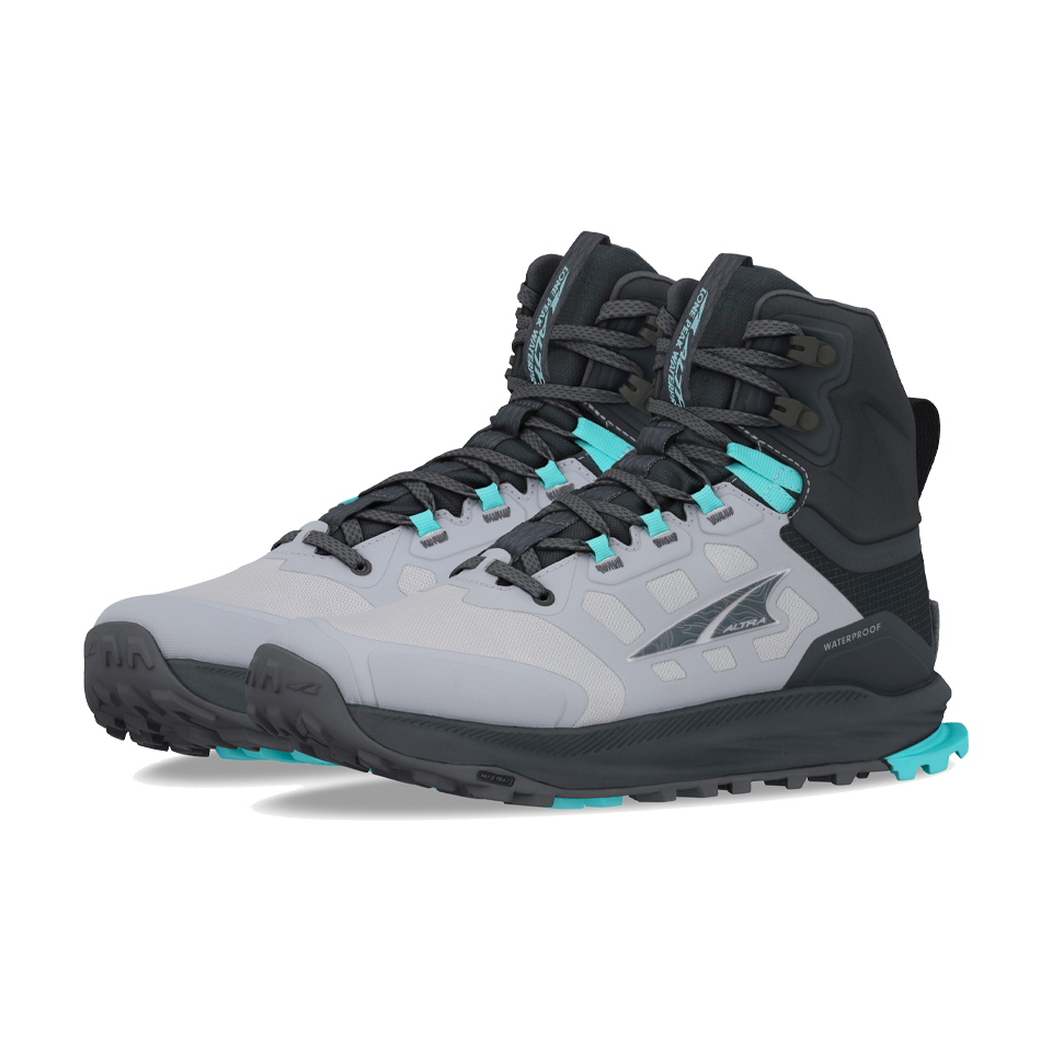 Altra Women's Lone Peak 9 Waterproof Mid Gray/Black