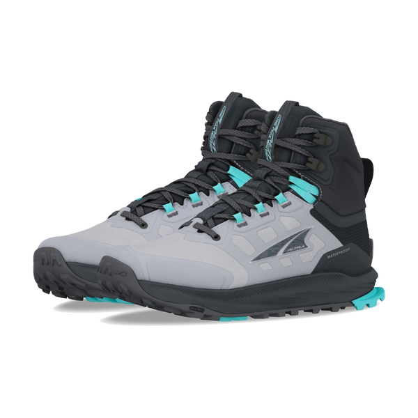 Altra Women's Lone Peak 9 Waterproof Mid Gray/Black