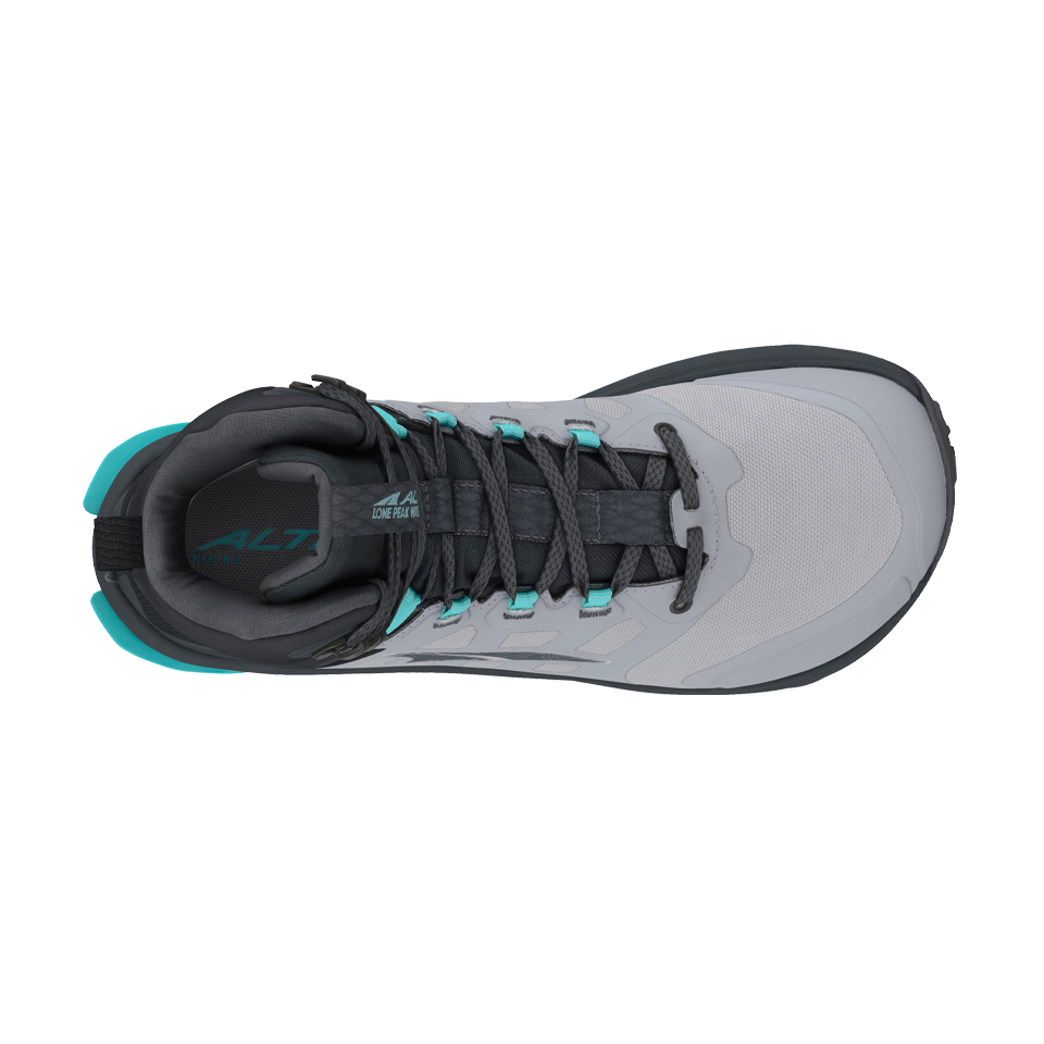 Altra Women's Lone Peak 9 Waterproof Mid Gray/Black