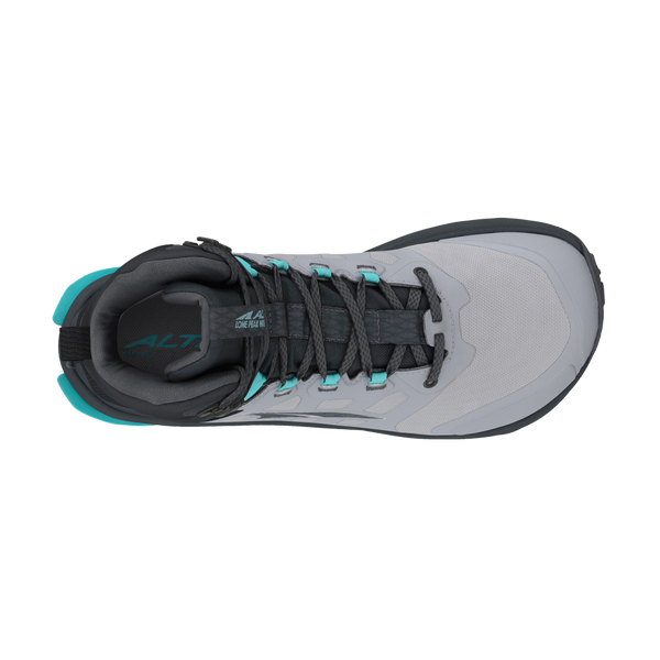Altra Women's Lone Peak 9 Waterproof Mid Gray/Black