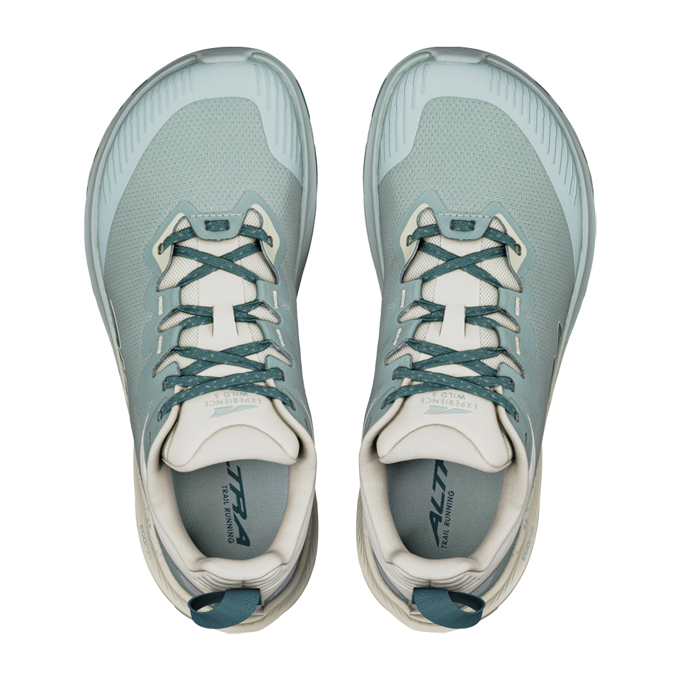 Altra Women's Experience Wild 3 Green Milieu/Meditranean