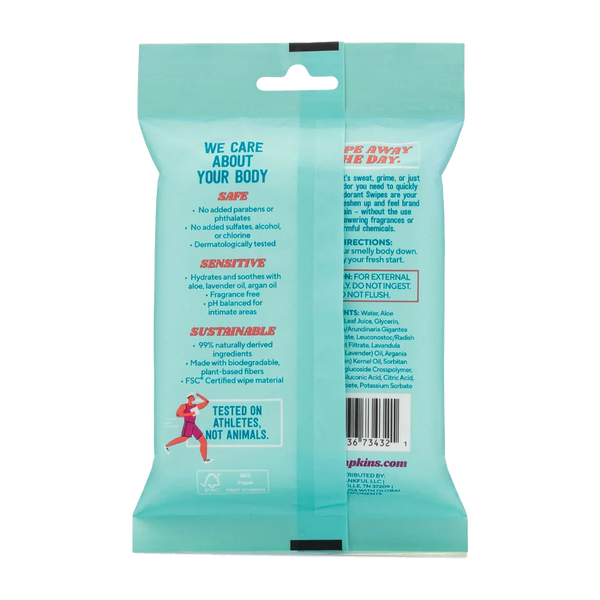 Butt Napkins B.O.dorant Swipes