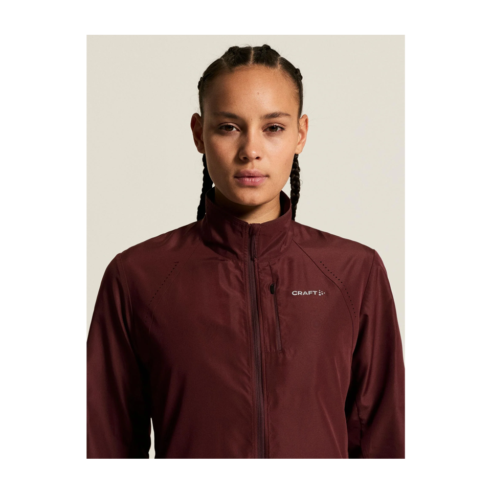 Craft Women's Essence Wind Jacket 2 Dk Fig