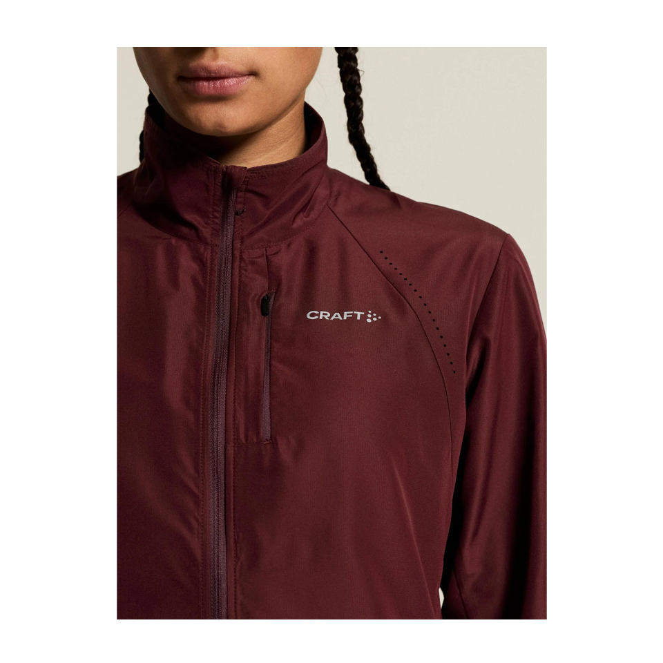 Craft Women's Essence Wind Jacket 2 Dk Fig