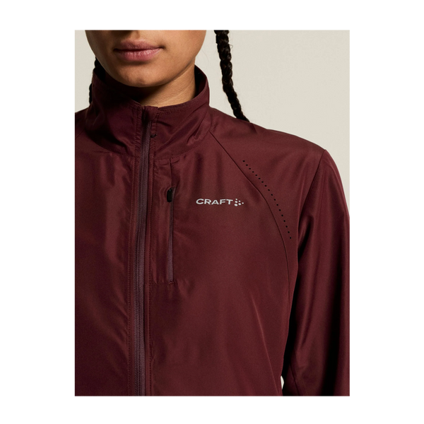 Craft Women's Essence Wind Jacket 2 Dk Fig