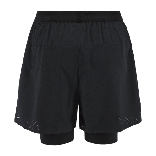 Craft Men's Hypervent 2-in-1 Shorts Black