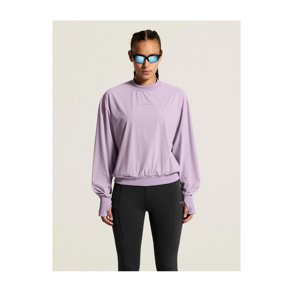 Craft Women's Hypervent Wind Top Lilac