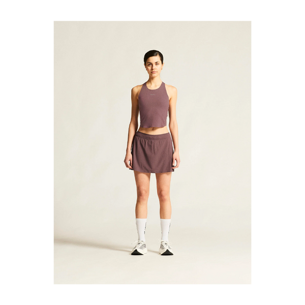 Craft Women's Hypervent Cropped Pocket Singlet Flint