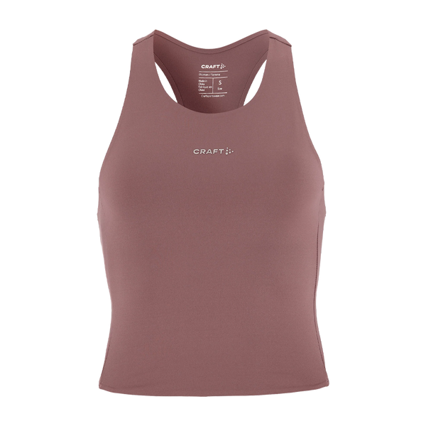 Craft Women's Hypervent Cropped Pocket Singlet Flint