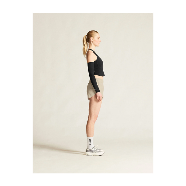 Craft Women's Hypervent Cropped Pocket Singlet Black