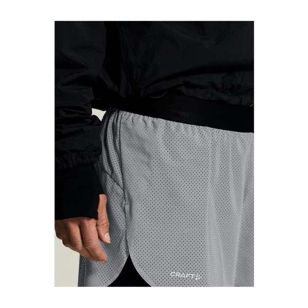 Craft Women's Lumen Shorts Silver