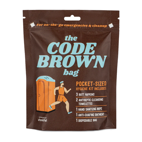 Butt Napkins The CODE BROWN Bag